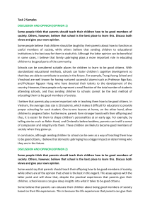 IELTS Writing Task 2 Sample Essays