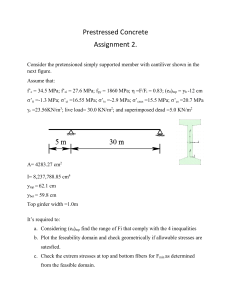 Prestressed Concrete Assignment 2