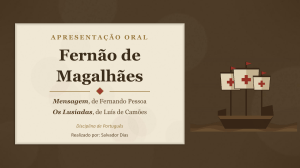 Fern&atilde;o de Magalh&atilde;es: An&aacute;lise de 'Mensagem' e 'Os Lus&iacute;adas'