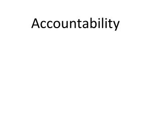 Accounting Terms Glossary: Accountability, Balance Sheet, Assets