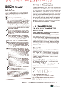 STI Prevention and Common Infections: Chapter 14