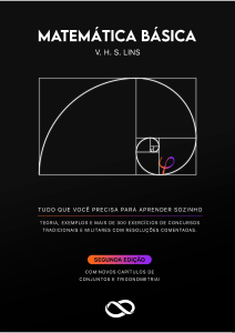 Matem&aacute;tica B&aacute;sica - Segunda Edici&oacute;n