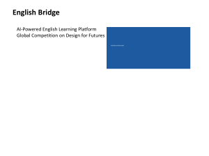 English Bridge: AI English Learning Platform