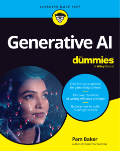 Generative AI For Dummies - Learn AI Content Creation