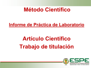 Gu&iacute;a del M&eacute;todo Cient&iacute;fico para Art&iacute;culos y Tesis