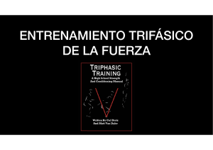 Entrenamiento Trif&aacute;sico de la Fuerza