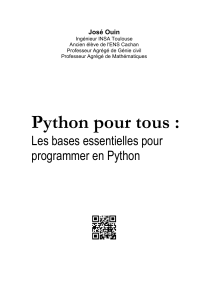 Python pour tous : Bases essentielles de programmation en Python