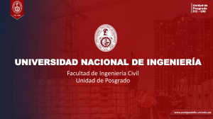 Dise&ntilde;o Avanzado de Puentes - UNI