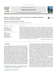 Seismic Response of Bent Caps in RC Box-Girder Bridges