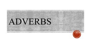 Adverbs: Types and Examples in English Grammar