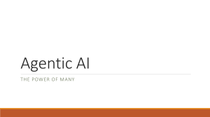 Introduction to AI Agents: Core Concepts & Architectures