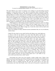 Freewriting Exercises: Improve Your Writing Skills