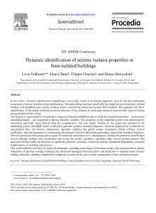 Dynamic Identification of Seismic Isolator Properties in Base-Isolated Buildings