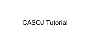 CASOJ Tutorial: Online Judge Platform Guide