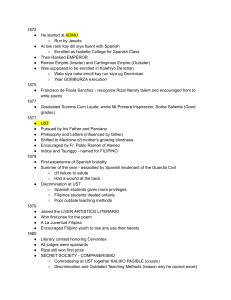 Jose Rizal Life Timeline: Education & Reform (1872-1885)