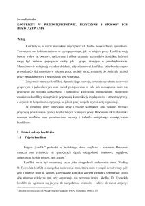 Konflikty w przedsiębiorstwie: przyczyny i sposoby rozwiązywania