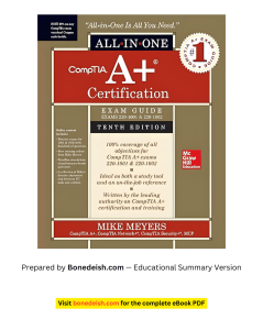 CompTIA A+ Certification Exam Details