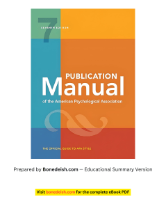 APA Style 7th Edition Guide: Formatting & Citations