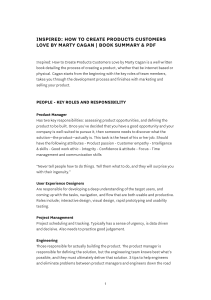 Inspired: How to Create Products Customers Love Book Summary