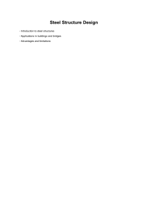 Steel Structure Design: Introduction, Codes, and Elements