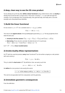 Deep Clean Way to Understand 3D Cross Product