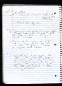 Forces in Sports: Worksheet on Batting & Sweet Spots