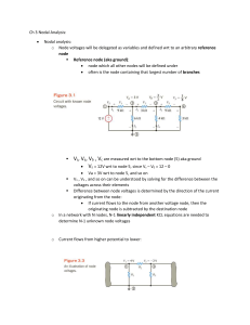 Chapter 3: Nodal Analysis