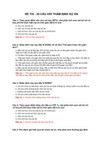 30-ot&aacute;zkov&aacute; sk&uacute;&scaron;ka z hodnotenia projektov
