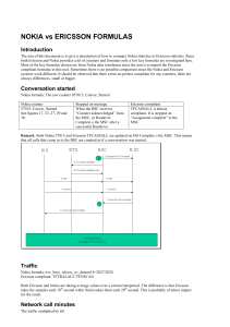 Nokia vs Ericsson Formulas: Telecom Network Metrics Comparison