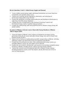 Global Energy Supply & Demand Review Questions