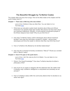 The Beautiful Struggle Study Guide: Chapter Questions & Analysis