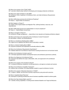 TOGAF ADM Q&A: Enterprise Architecture Study Guide