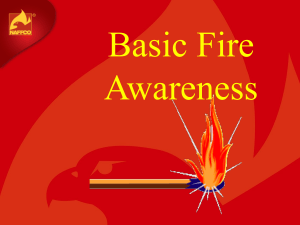 Basic Fire Awareness: Fire Safety Basics & Prevention