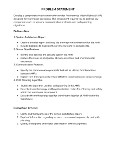AMR System Architecture Assignment