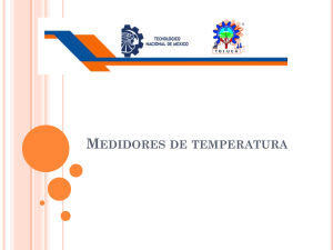 Medidores de temperatura