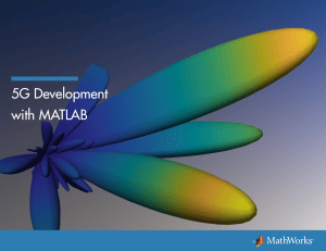 ebook 5G development with MATLAB