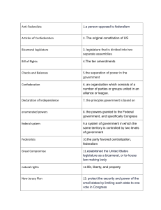 US Government & Constitution Glossary