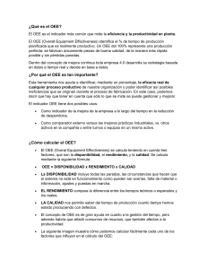 &iquest;Qu&eacute; es el OEE? Gu&iacute;a para calcular la efectividad de equipos