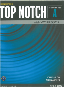 Top Notch Fundamentals A Workbook: Beginner English Grammar