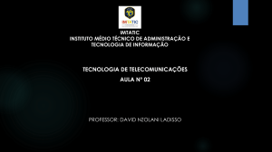Codifica&ccedil;&atilde;o Digital do Sinal - Aula 02