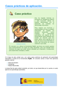 Casos pr&aacute;cticos de aprendizaje autom&aacute;tico con BigML