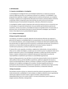 Metodolog&iacute;a para Sistema de Control de Asistencia Digital en 'LA ALEMANITA'