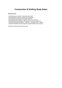 Construction & Drafting Study Notes