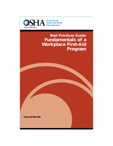 OSHA Workplace First-Aid Program Guide
