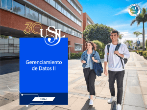Gerenciamiento de Datos II: SQL y DML para Bases de Datos