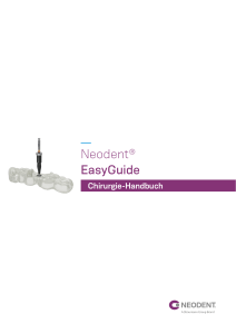Neodent EasyGuide Chirurgie-Handbuch