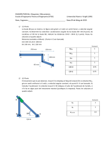 Examen Parcial: M&aacute;quinas y Mecanismos - URV