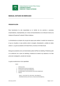 Manual de Estudio de Mercado - Gu&iacute;a para Emprendedores