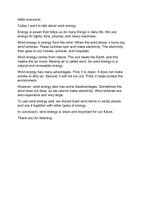 Wind Energy: Clean Renewable Energy Source