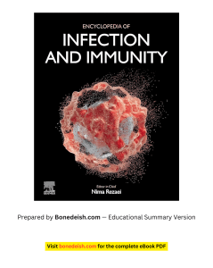Encyclopedia of Infection and Immunity: Microbiology & Immunology